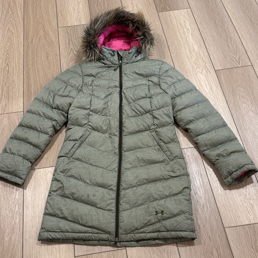 Under Armour Women's Long Line Puffer Coat M